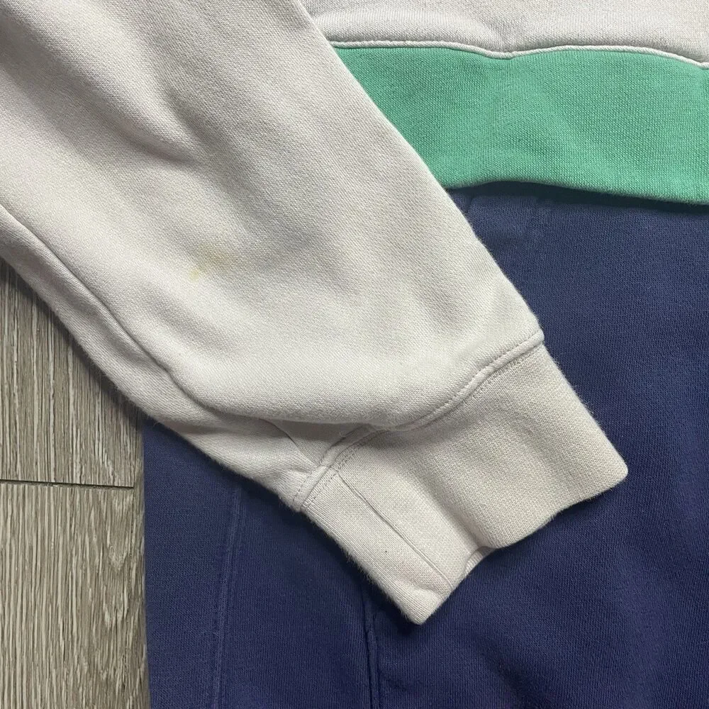 Nike Sportswear Club Fleece Half Zip Hoodie Mens Medium White Fleece Sweatshirt